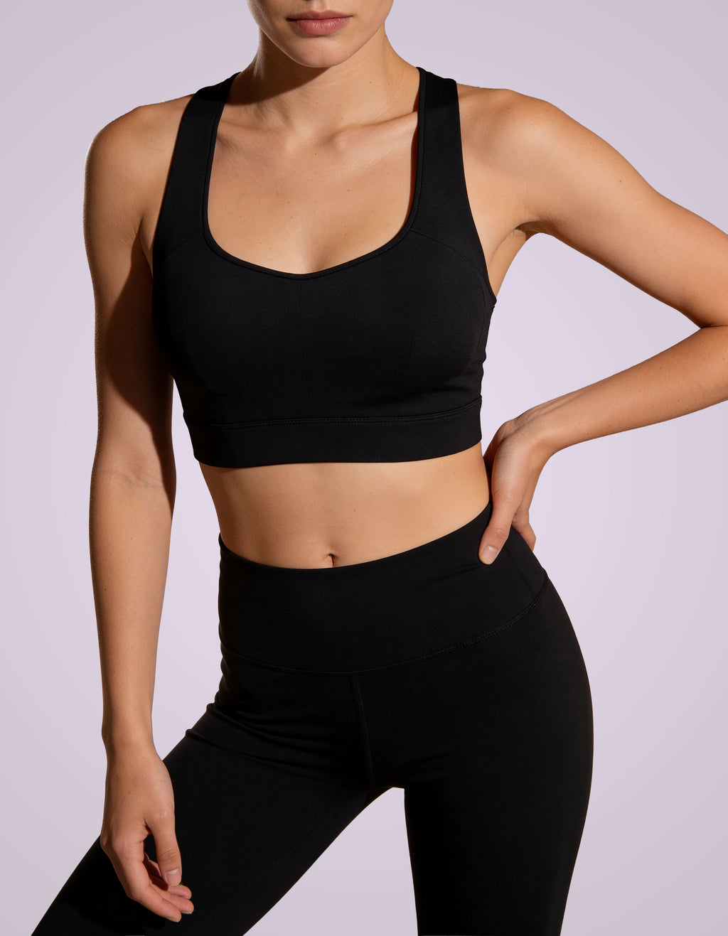 Women's Strappy Low-Impact Sports Bra - yoga & pilates