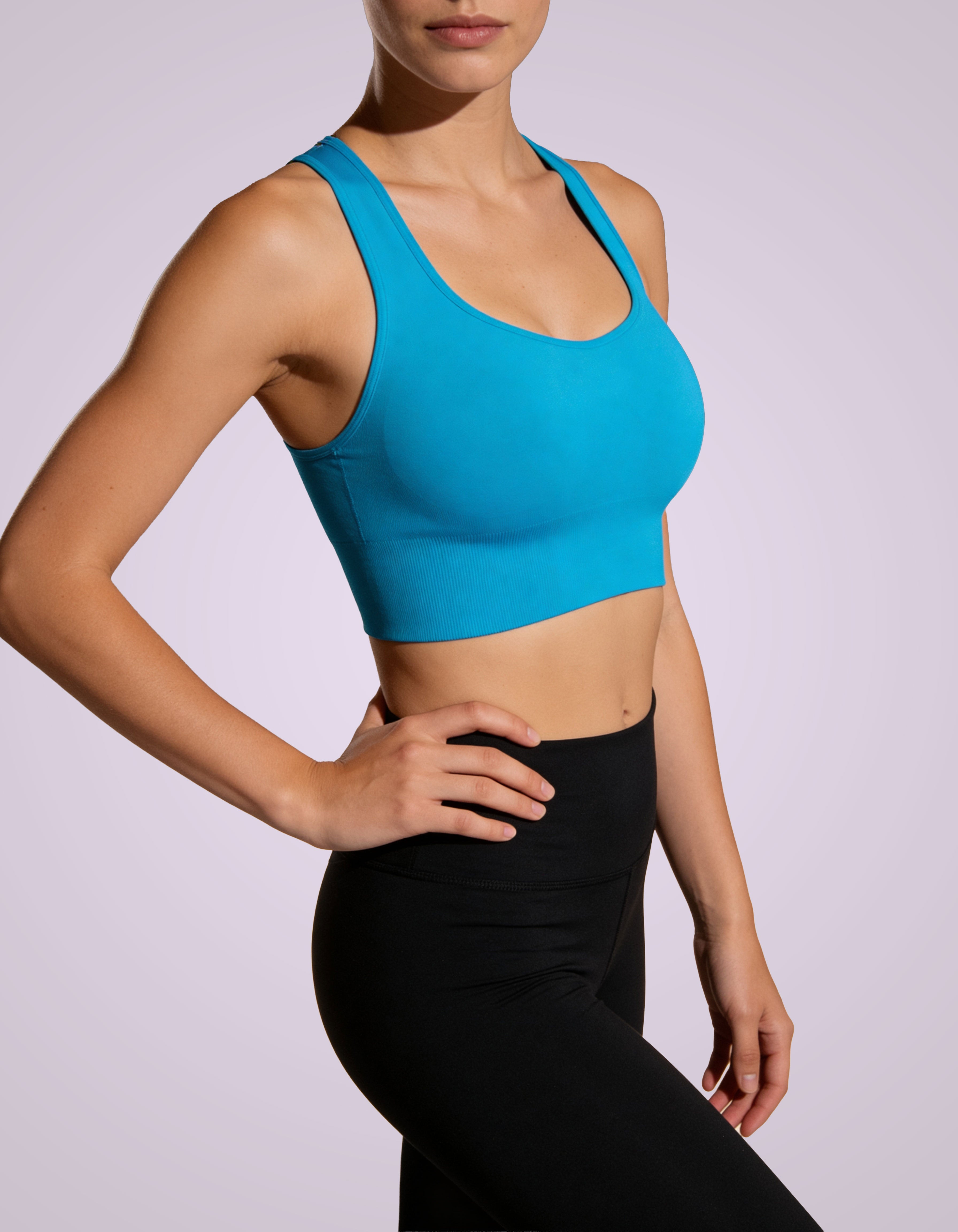 Women's Strappy Low-Impact Sports Bra - yoga & pilates