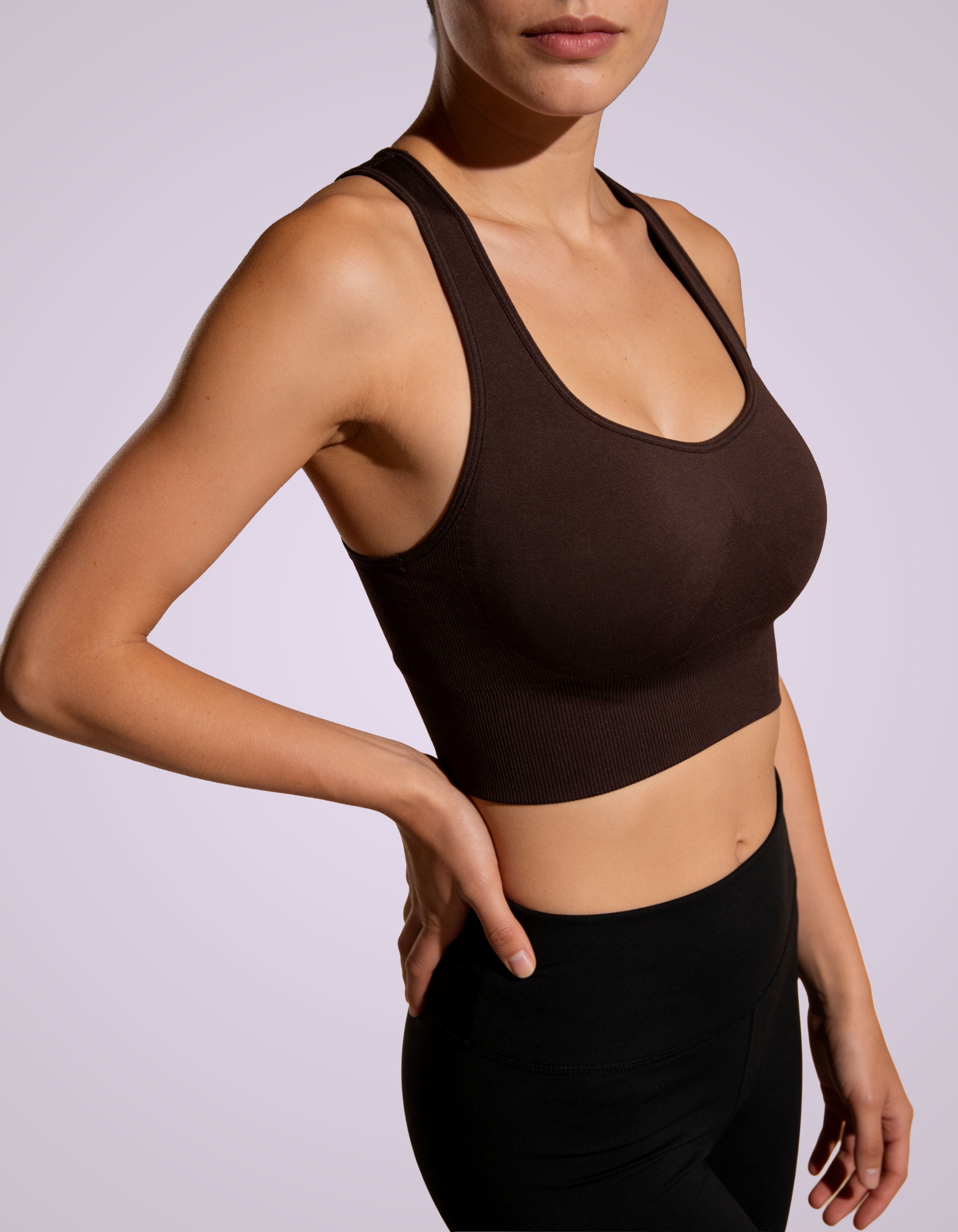 Women's Strappy Low-Impact Sports Bra - yoga & pilates