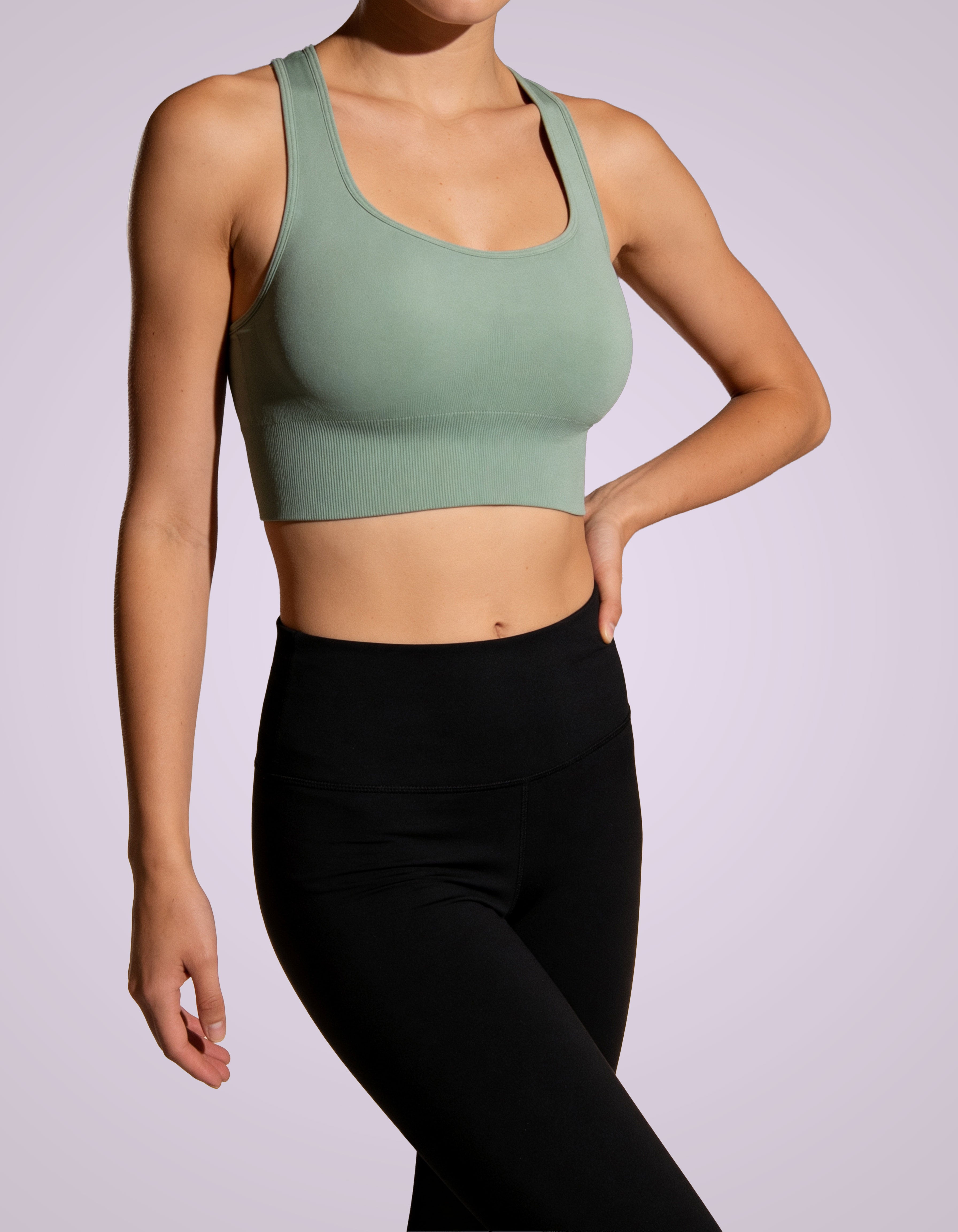 Women's Strappy Low-Impact Sports Bra - yoga & pilates