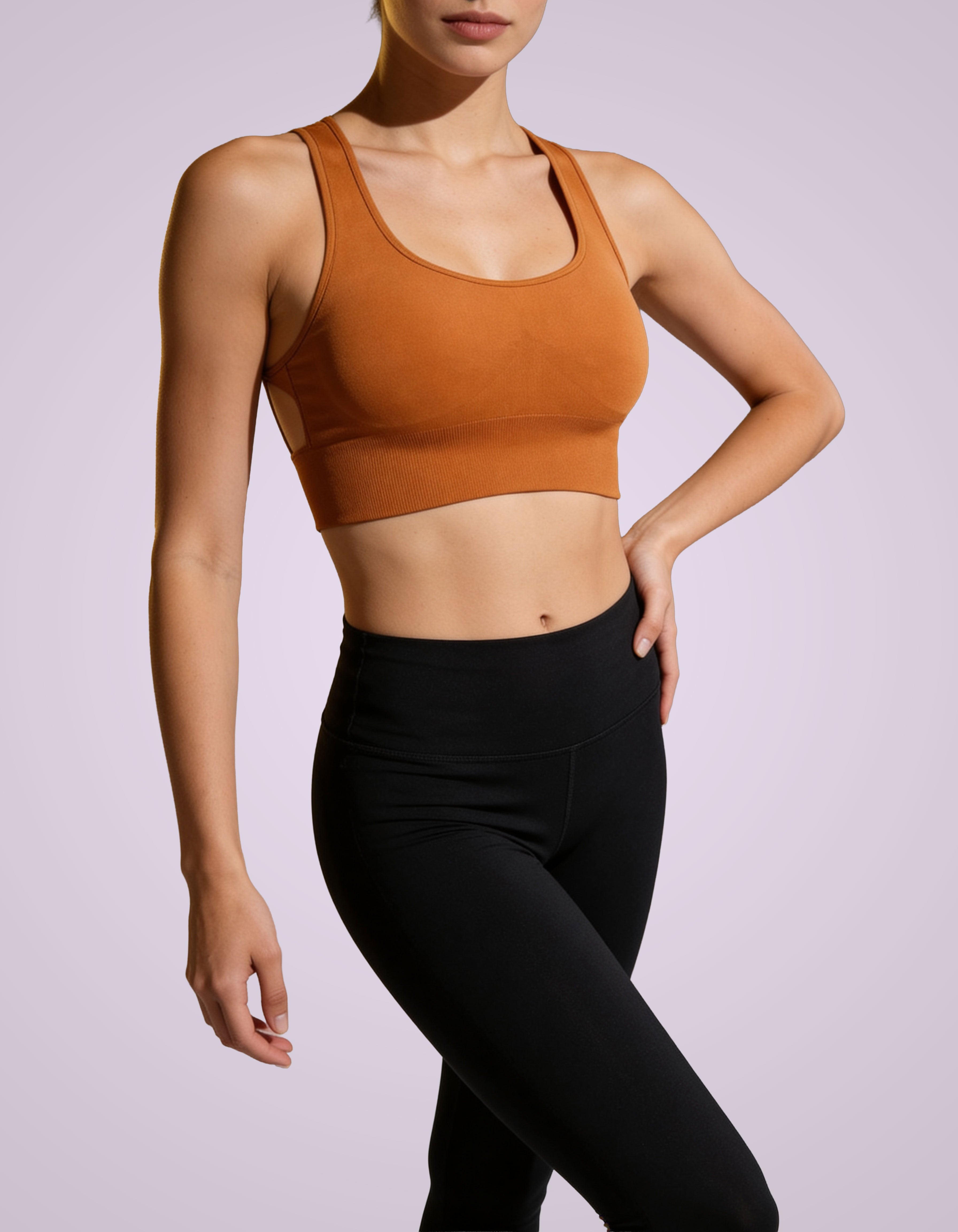 Women's Strappy Low-Impact Sports Bra - yoga & pilates