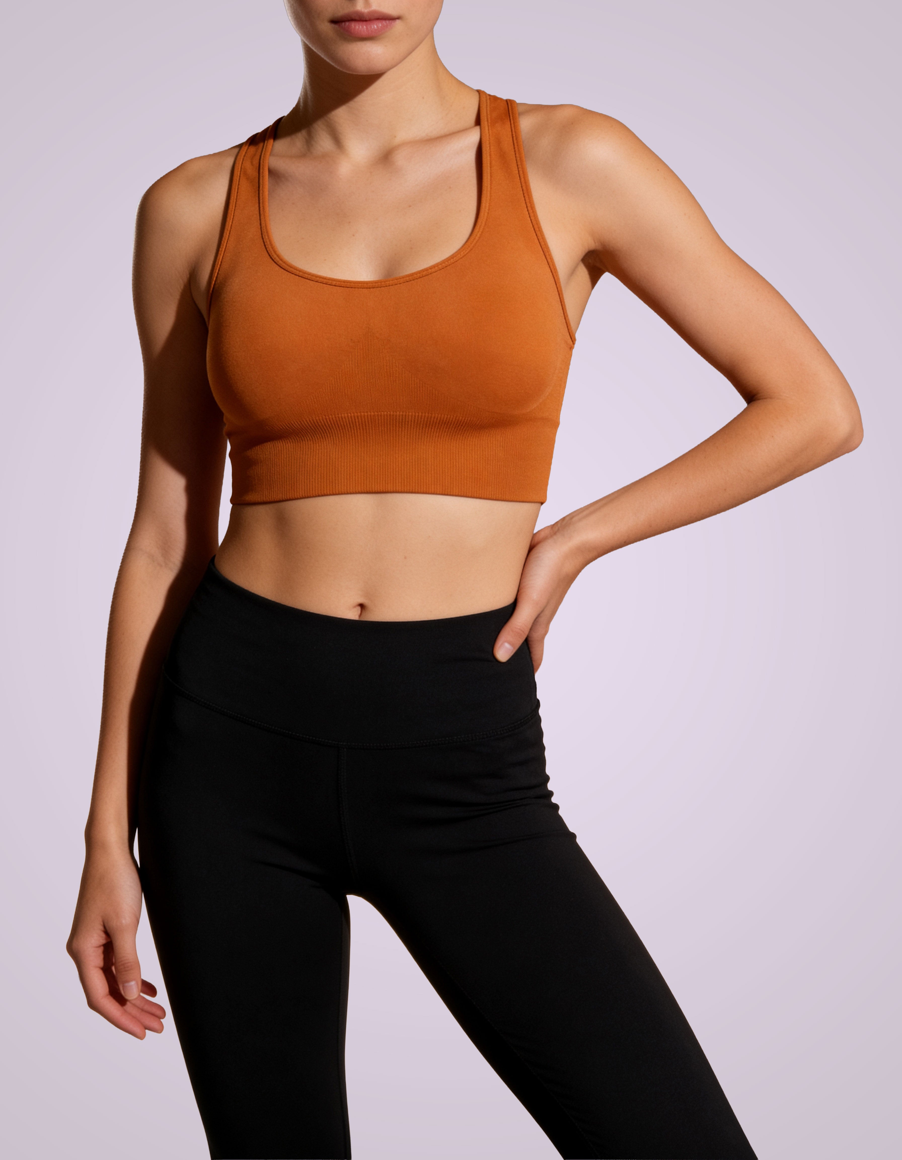 Women's Strappy Low-Impact Sports Bra - yoga & pilates