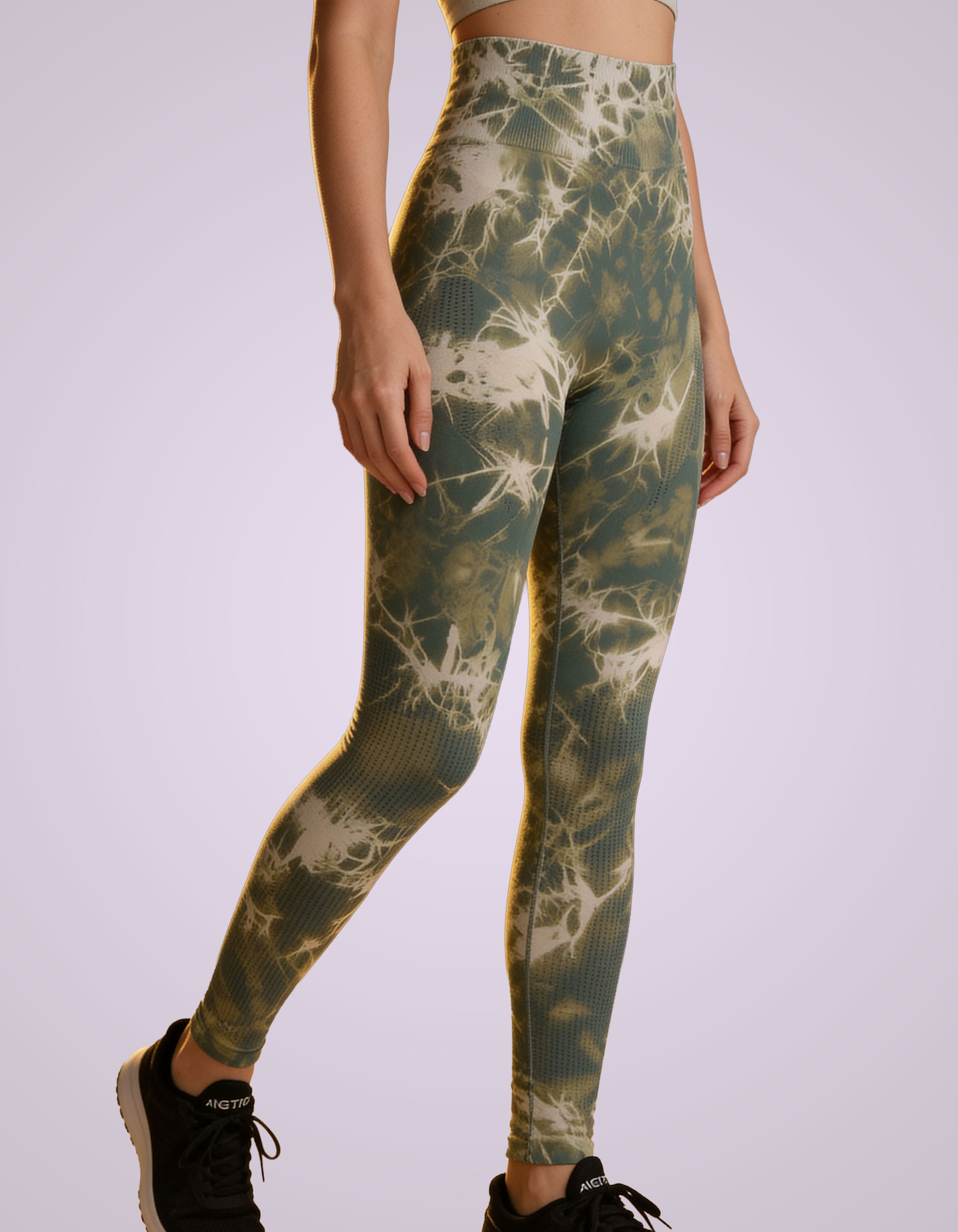 Women's Tie-Dye High Waist Seamless Leggings