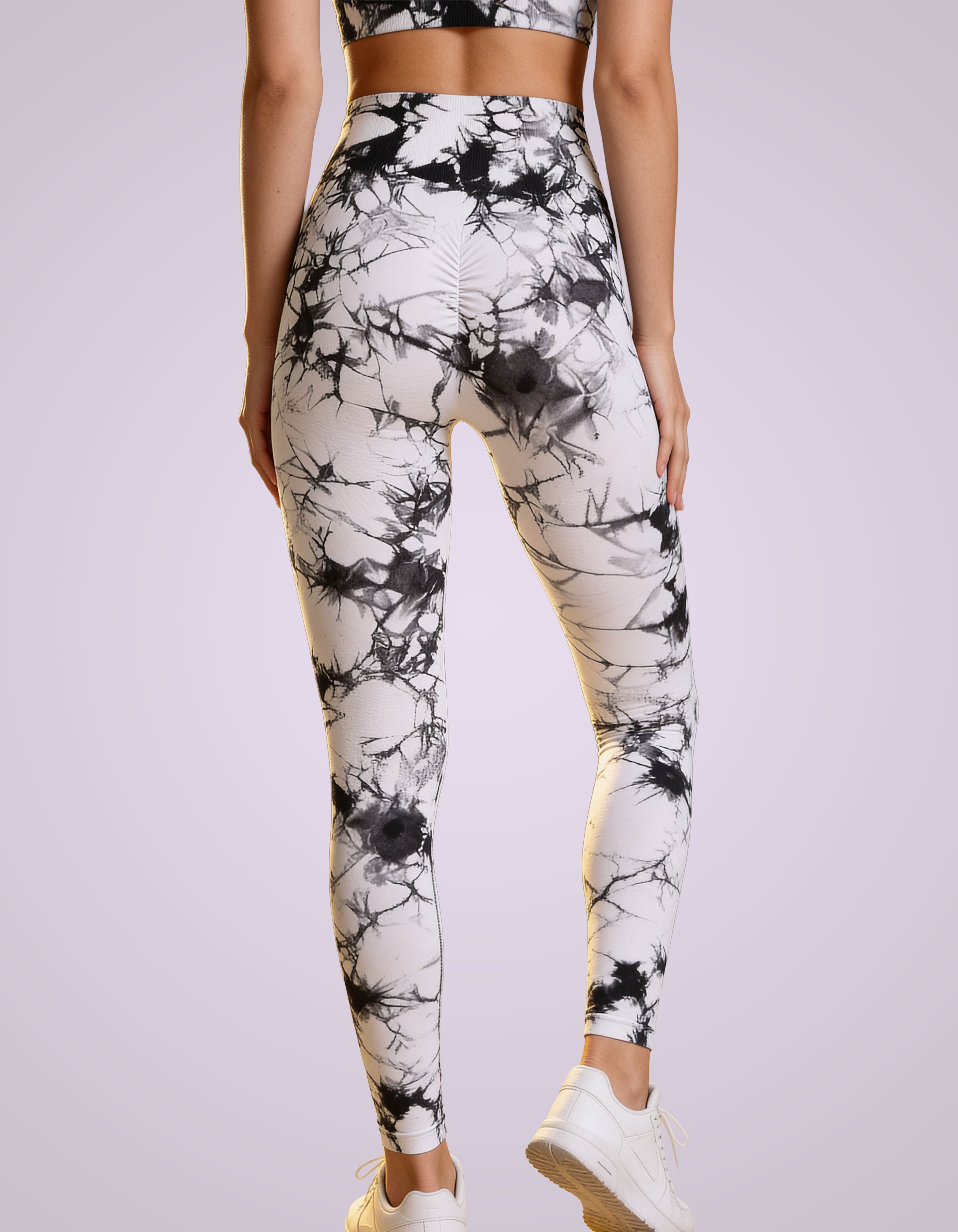Women's Tie-Dye High Waist Seamless Leggings