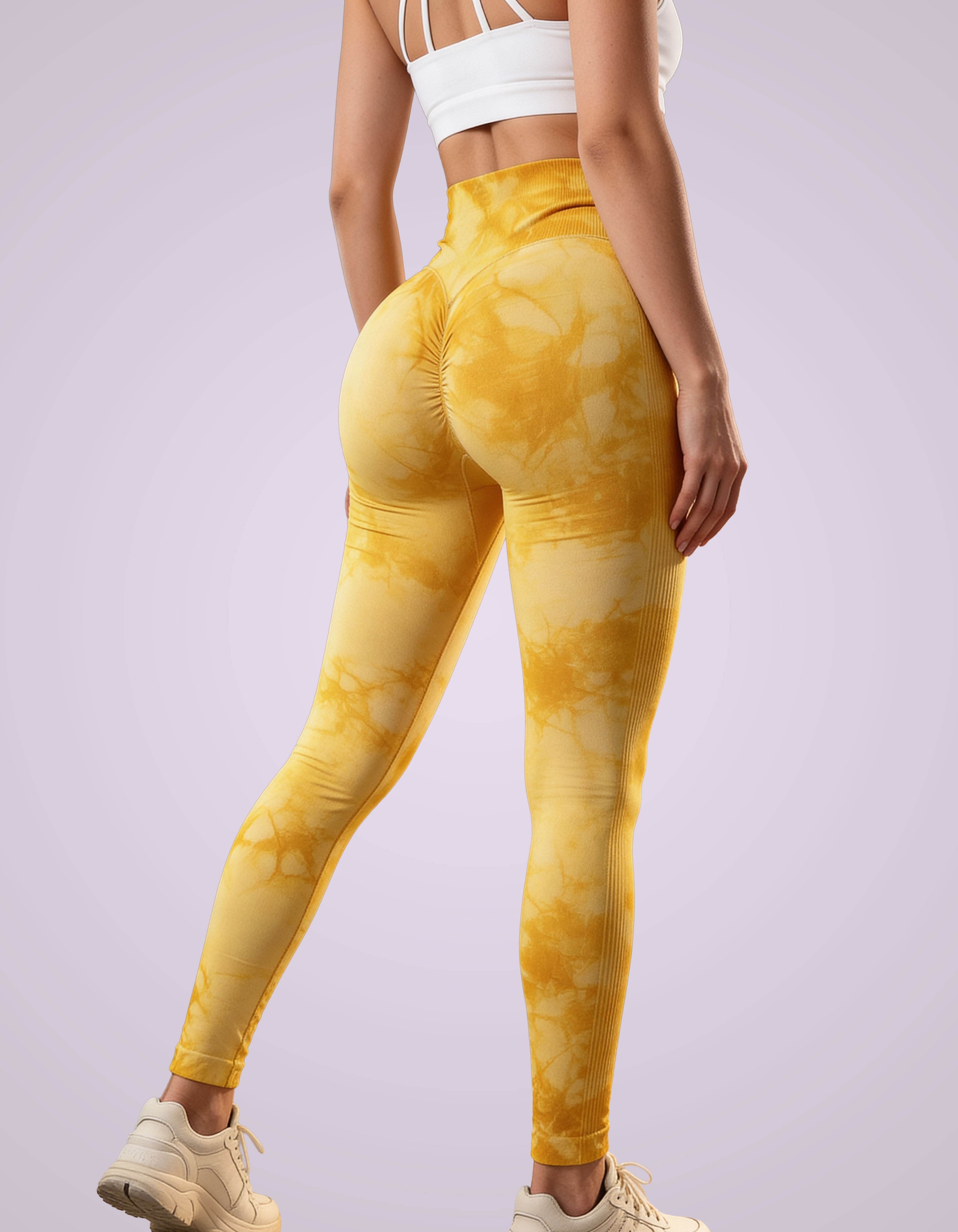 Women's Tie-Dye High Waist Seamless Leggings
